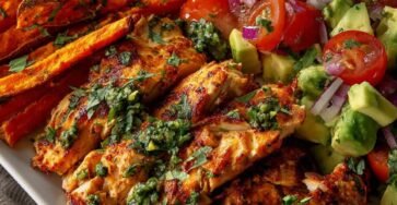 gegrilltes Hähnchen