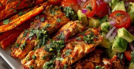 gegrilltes Hähnchen